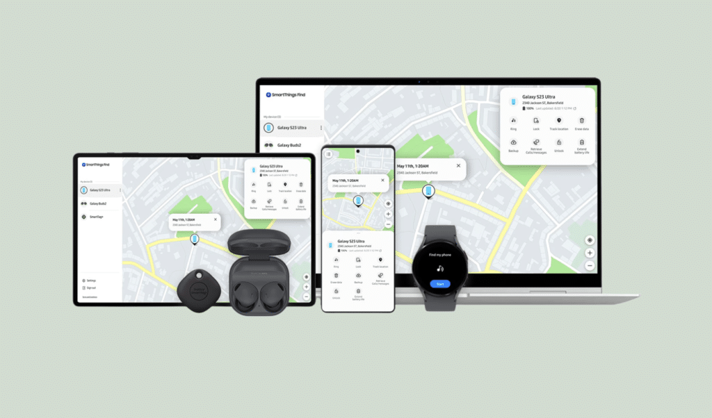 Samsung telefoon leegmaken op afstand